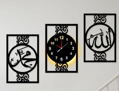 Celleghraphy wall clock